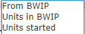 (output is measured in number of returns): Units, beginning work in process