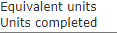 Physical Flow Schedule Units to account for: Total units to account for
