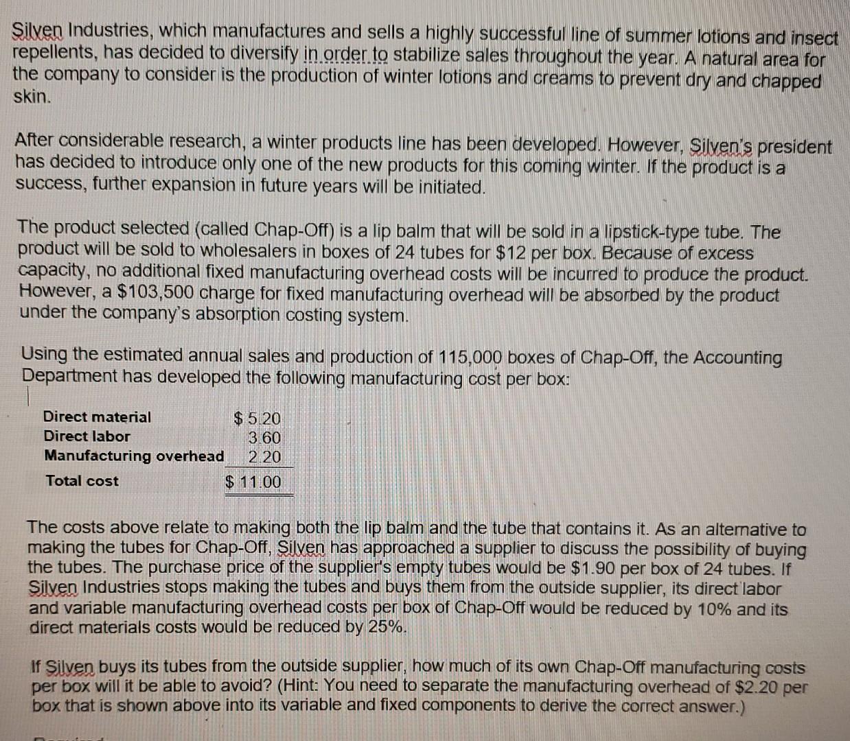  Please show the excel file with formulas for each cell. thank
