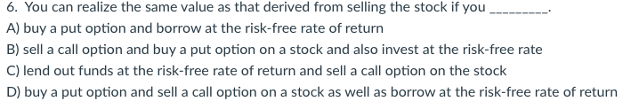 6. You can realize the same value as that derived from