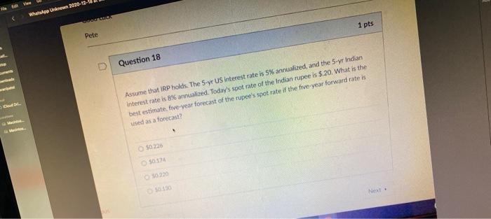 funds to be received is estimated at $500,000 for the EUR and