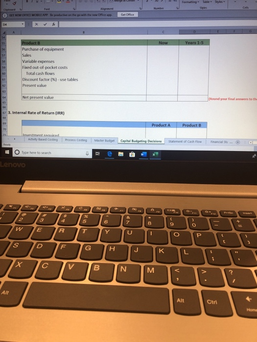 two new product lines for a five-year period, Bonuses are determined by