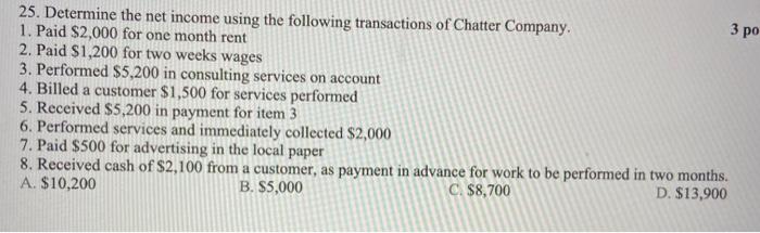 8 26. Compute profit margin ratio given the following information. Cost of