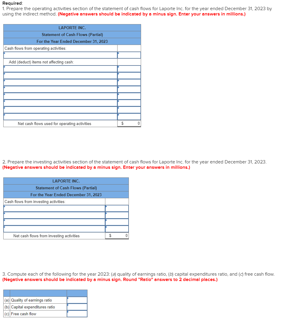 Sale of Equipment (Indirect Method) LO11-2, 11-3, 11-5, 11-S1 The following information