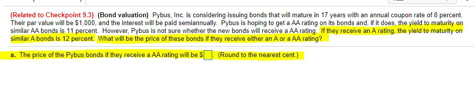 Would someone please help me with the AA $ amount, as well