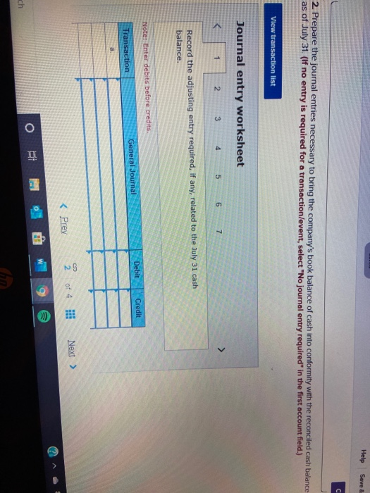 Branch Company's book balance of cash with its bank statement cash balance