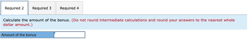 employees. The difficulty a bonus can cause accountants is not an accounting
