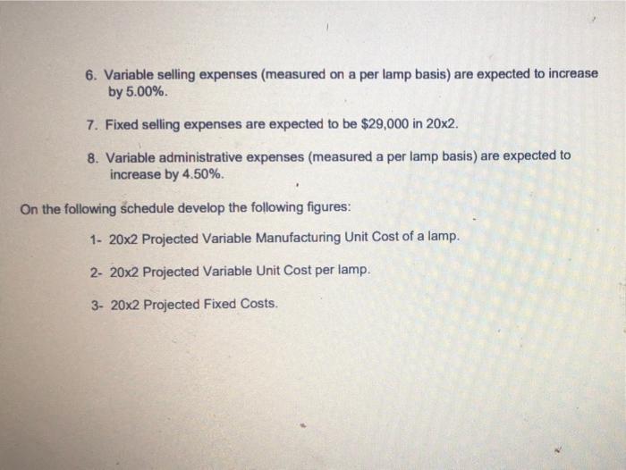 of Goods Sold @ $30.00 Gross Profit Selling Expenses Fixed Variable (Commission