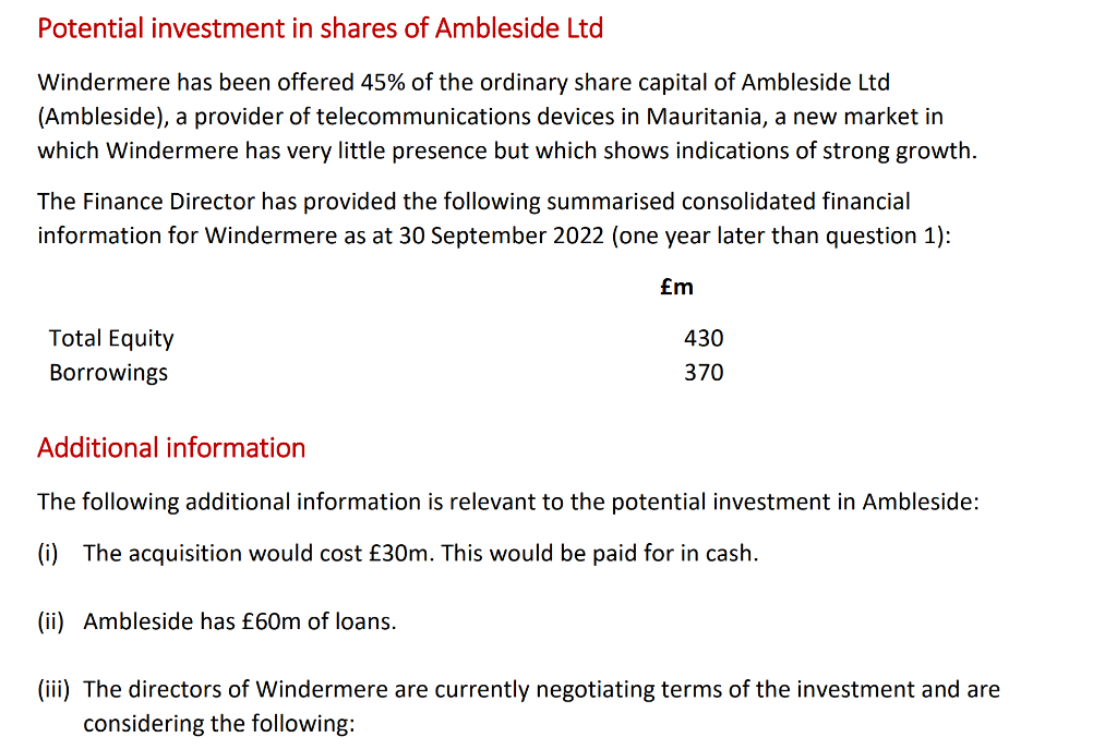  Required: a) Using figures from this scenario and Exhibit 1 from