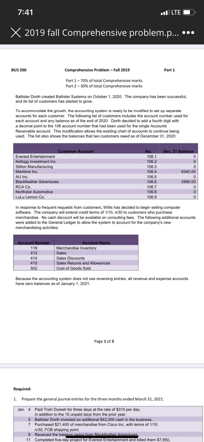  hi chegg can you please solve this comprehensive problem for me.