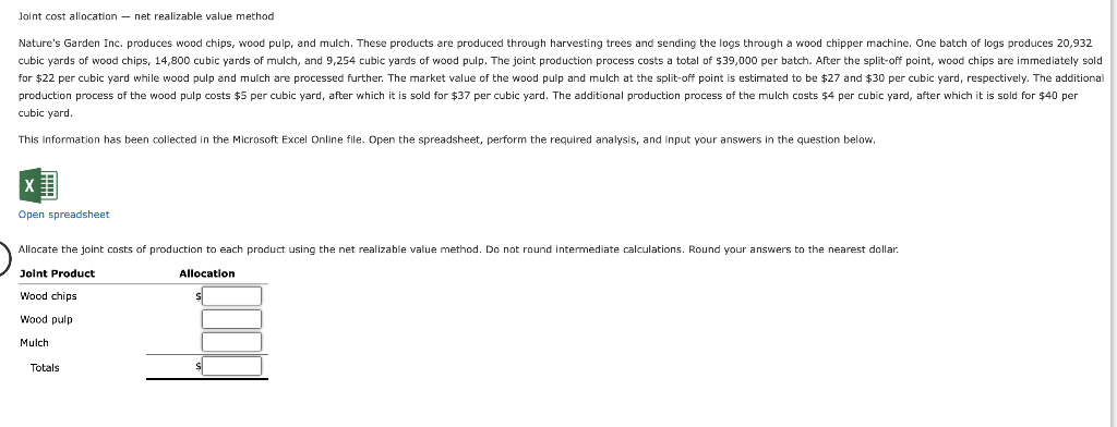 wood chips, wood pulp, and mulch. These products are produced through harvesting