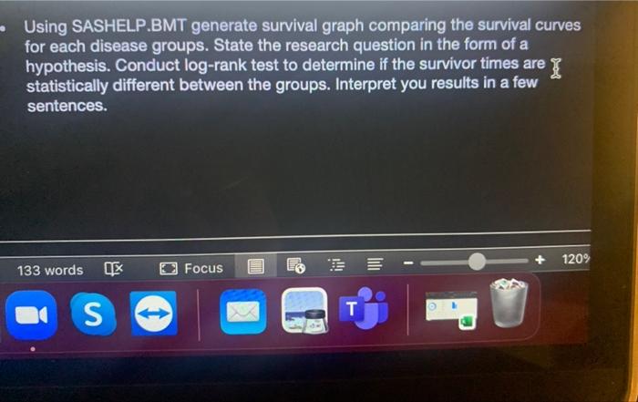 death as a function of Chol Status and BP status. Filter data