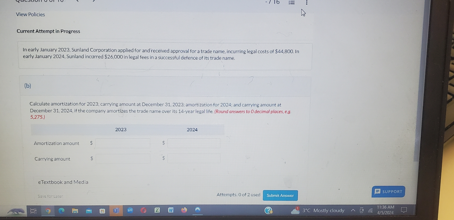  View Policies Current Attempt in Progress In early January 2023, Sunland