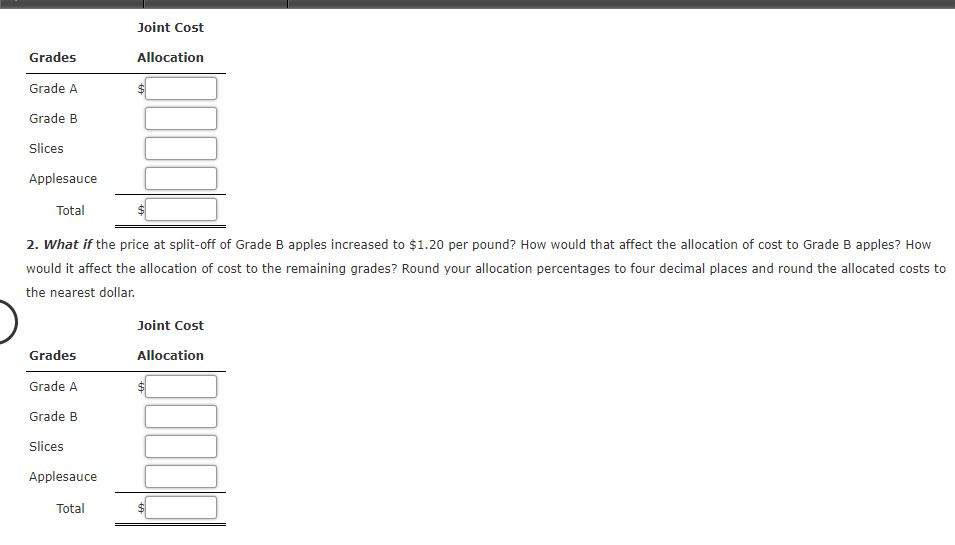 apples from local orchards and sorts them into four categories. Grade A