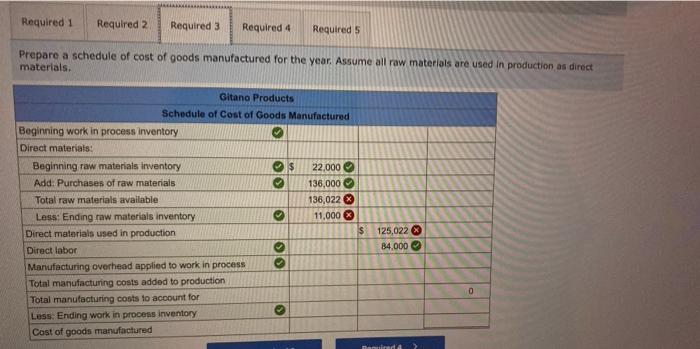 need help with part 3 and 4 Required 1 Required 2 Required