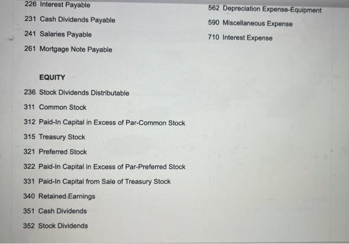 and October 1 Journalize the entries required on each date. I no