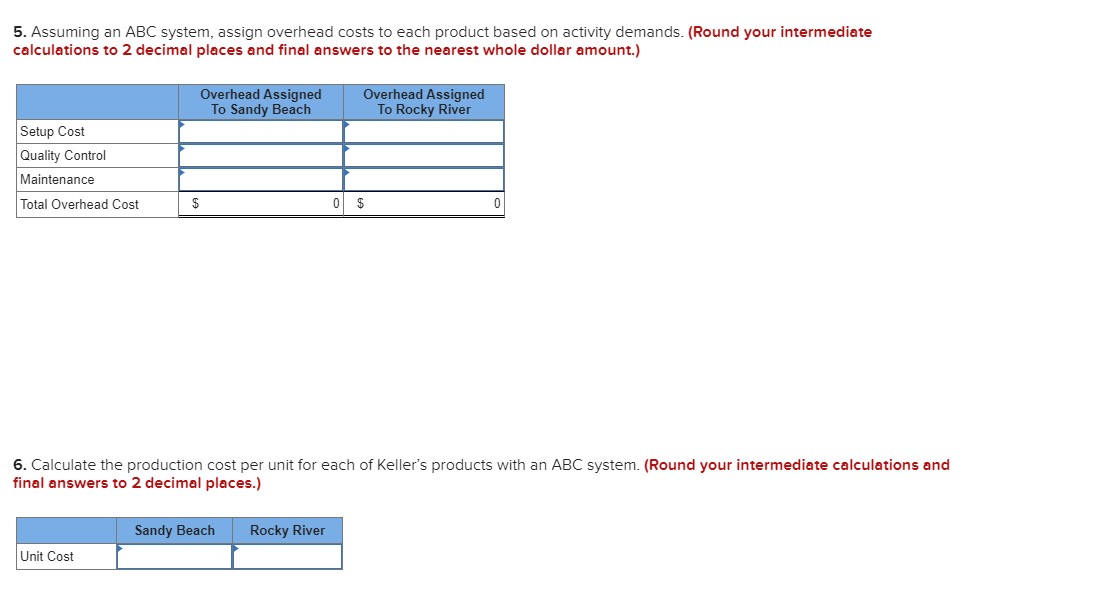 4-1, 4-3, 4-4, 4-6] Keller Company makes two models of battery-operated boats,