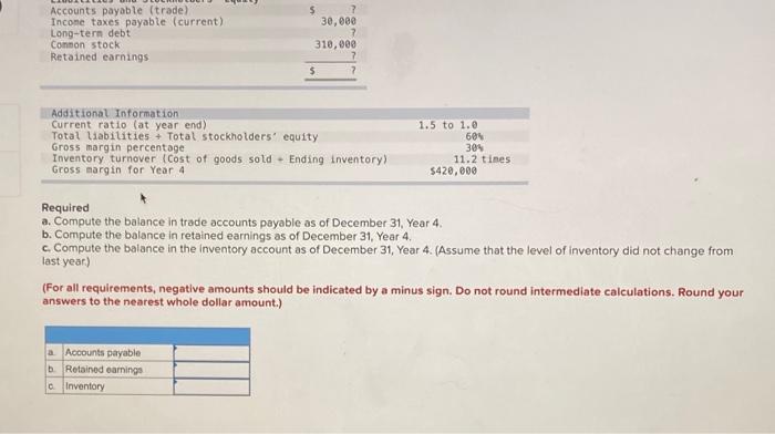 ratios for assessing a company's liquidity 4-3 Calculate ratios for assessing a