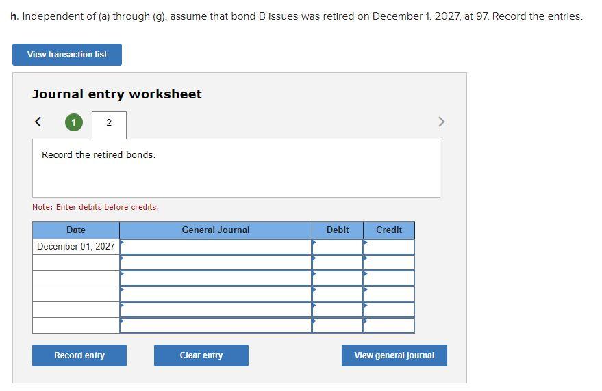 X 3/12 3/12 (C) Amort. (A) - (8) (E) Carrying Value $610,000