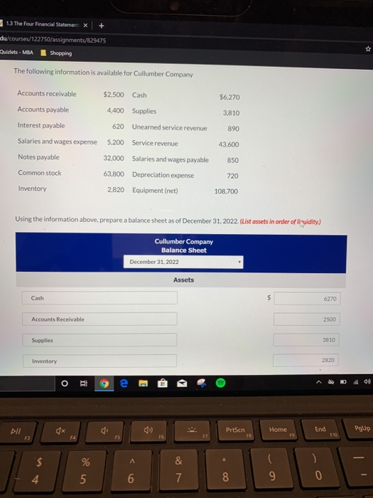 I'm having trouble setting up the trouble. For example, I tried putting