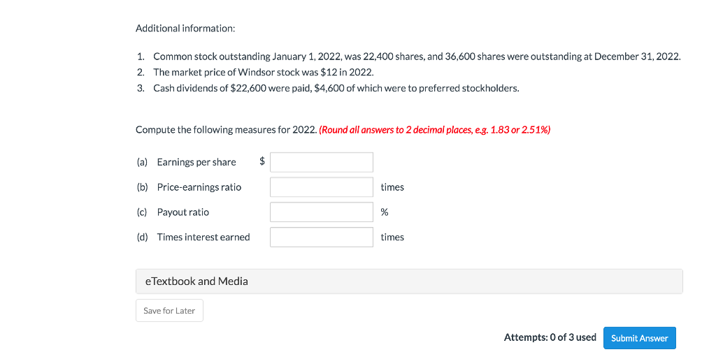 is the income statement for Windsor, Inc. WINDSOR, INC. Income Statement For