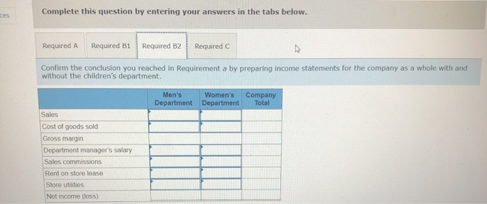 the men's department has a sales staff of nine employees, the manager