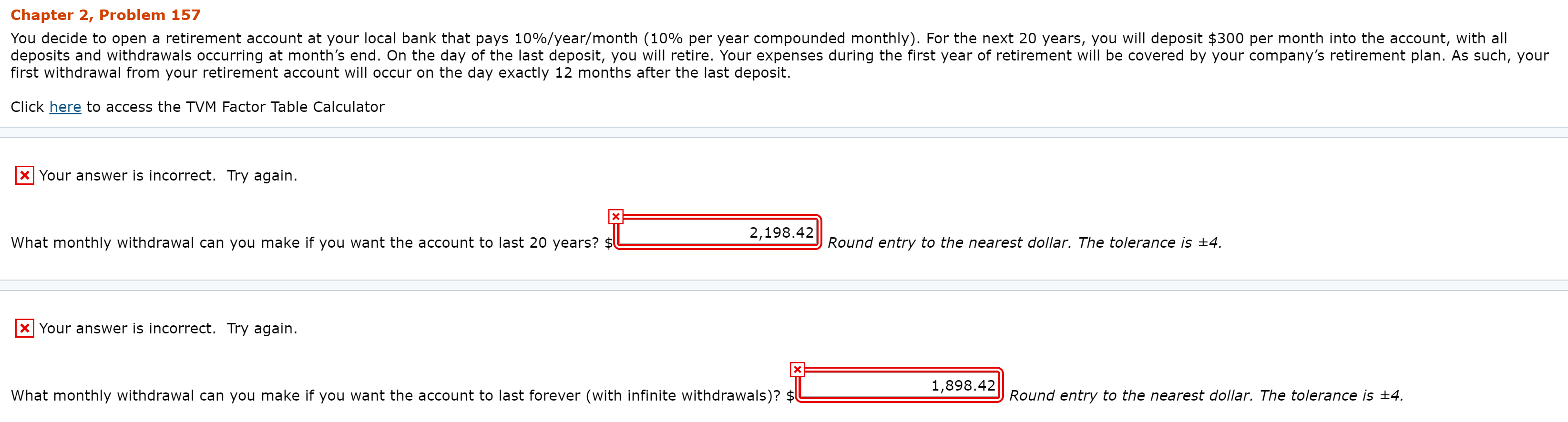 Chapter 2, Problem 157 You decide to open a retirement account