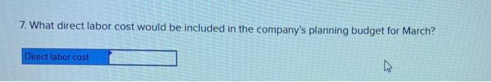 $ 40.ee 28.00 1e.ee $ 78.00 The planning budget for March was