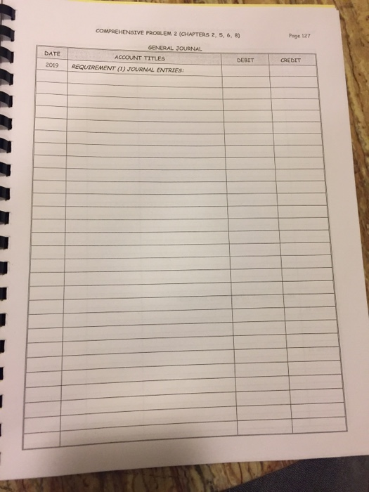 August 2019, assuming that the perpetual inventory system is used: Check figure: