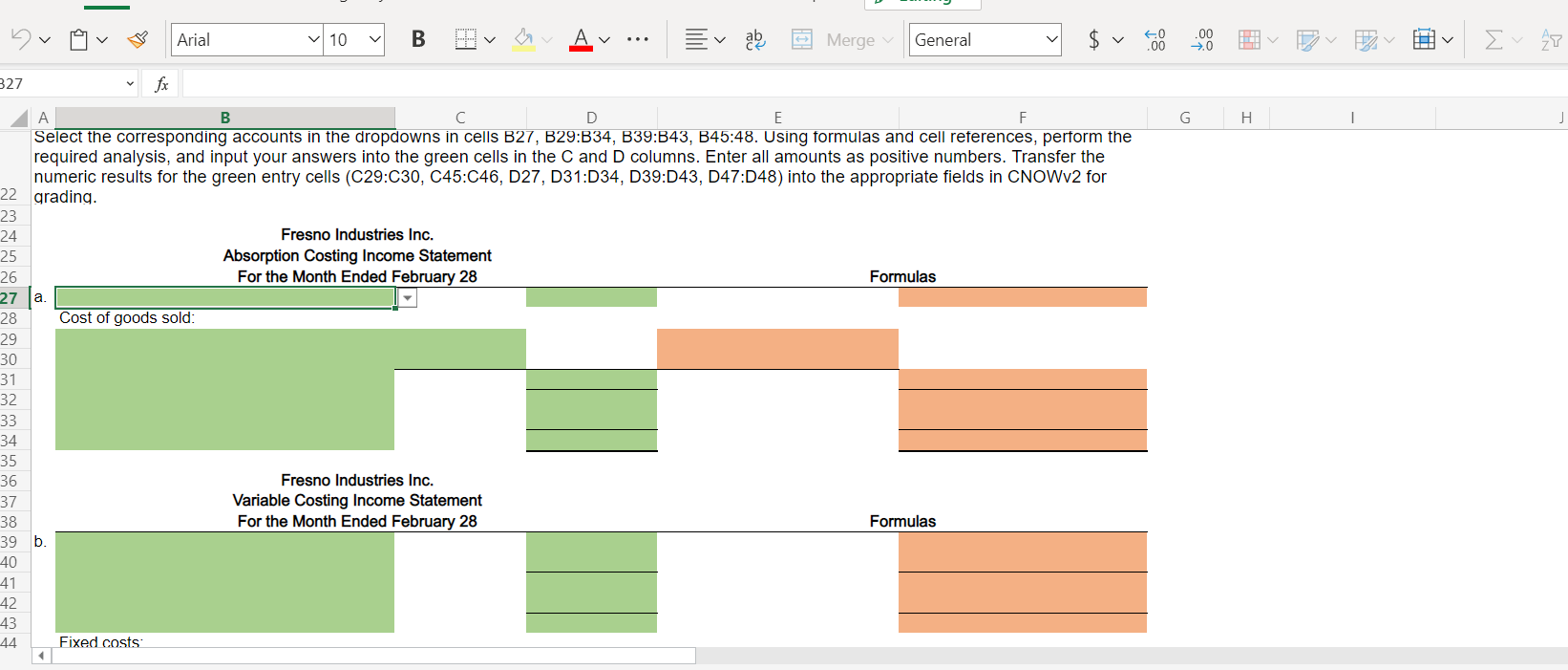 first month, creating an ending inventory of 17,000 units. During February, the