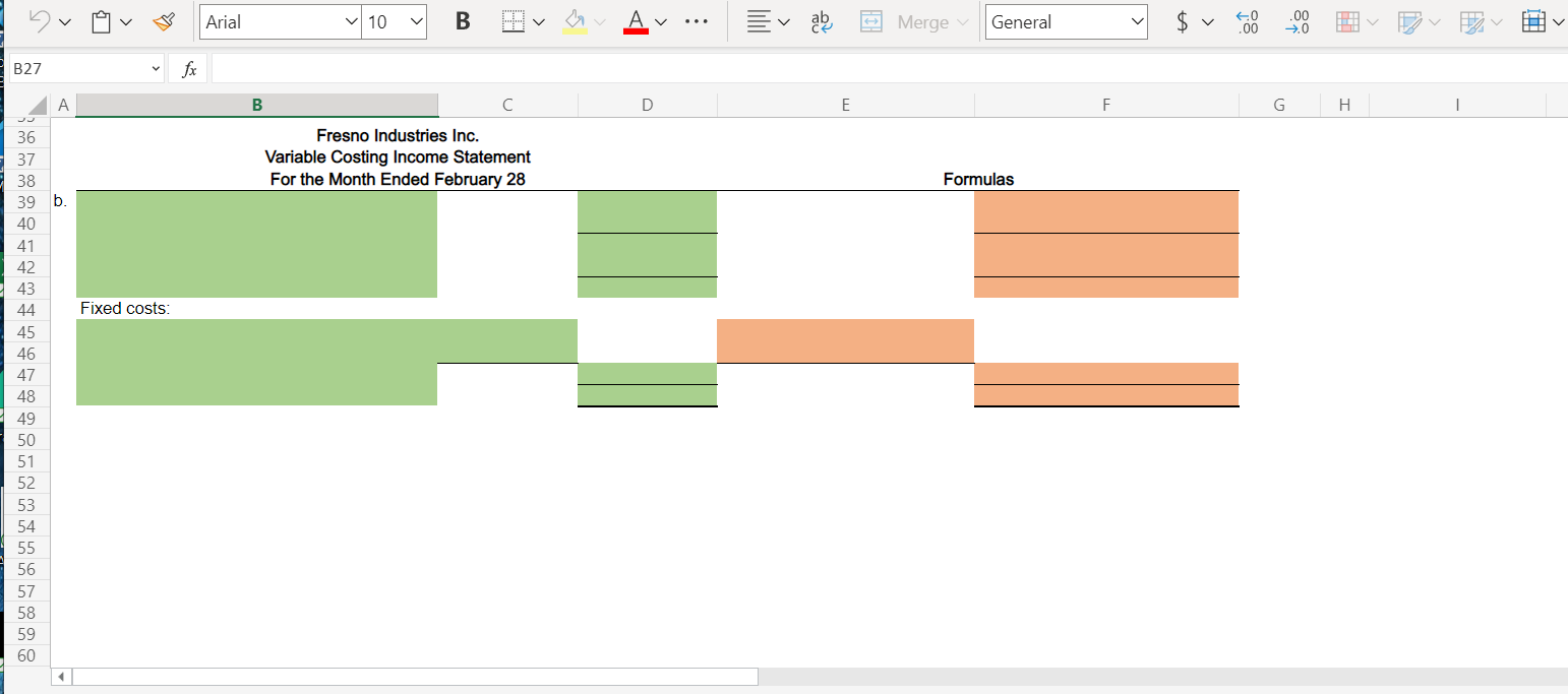 company produced 108,000 units during the month but sold 125,000 units at