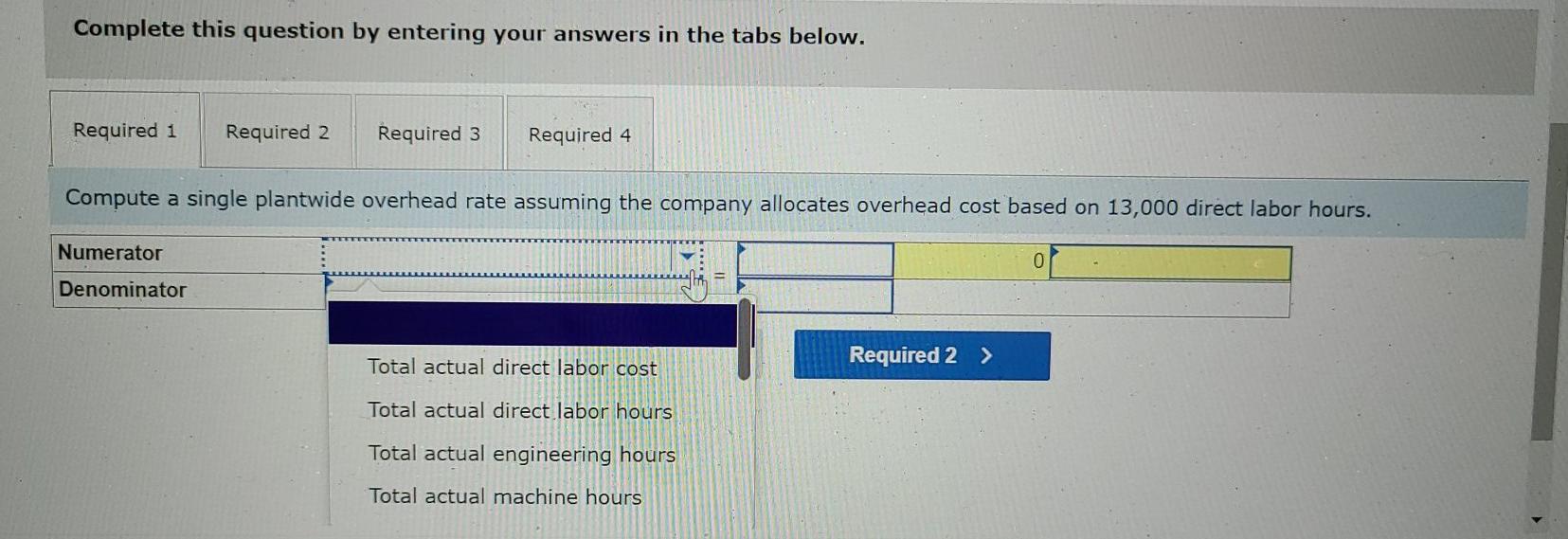 P1, P3 Craftmore Machining reports the following budgeted overhead cost and related