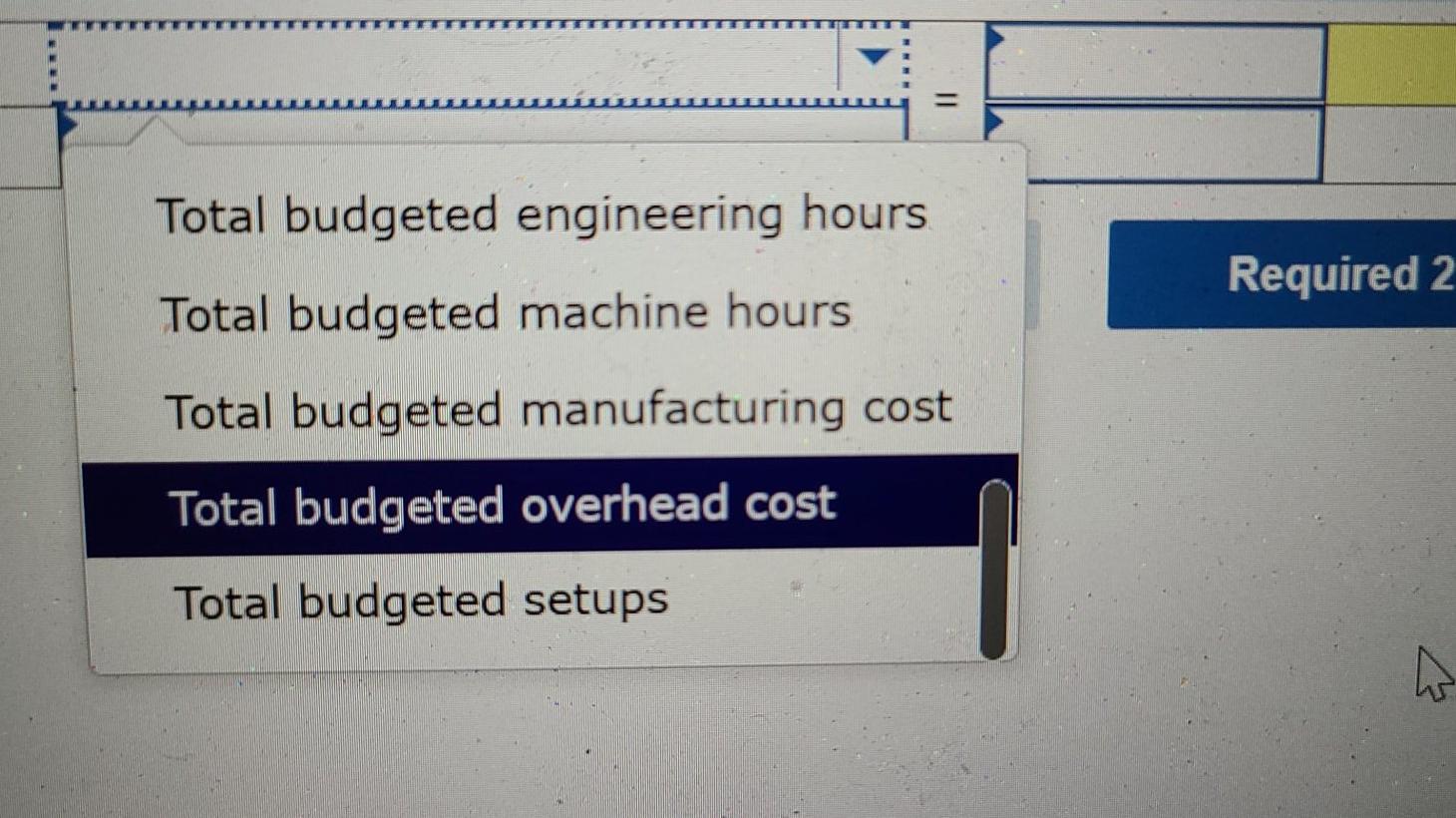 Cost $ 390,000 60,000 2e, eee 50,000 $ 520,000 Activity Cost Driver