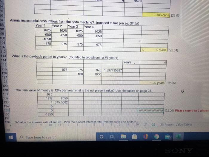 18 Big Al gives his worker's a one hour lunch and two