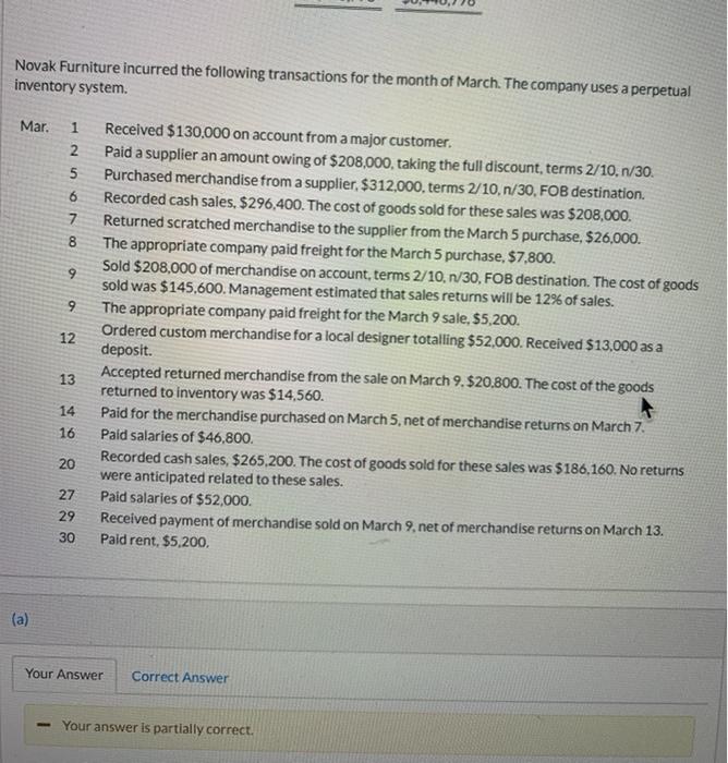 a lot im sorry:( Current Attempt in Progress Novak Furniture Limited reports