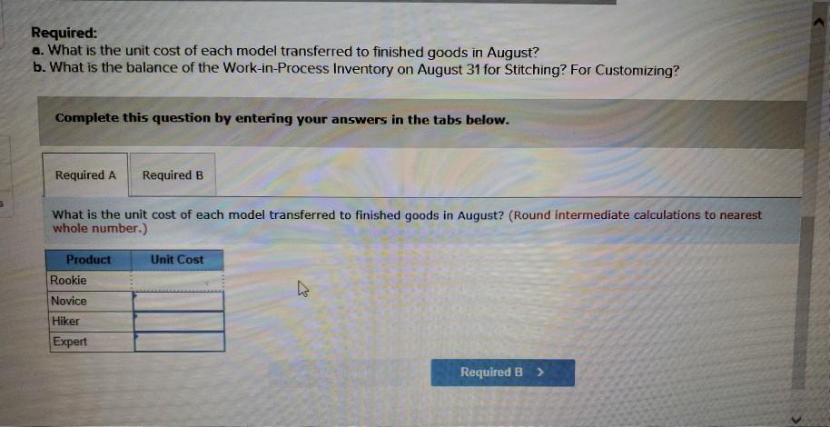 work Problem 8-67 (Algo) Operations Costing: Work-in-Process Inventory (LO 8-8) Miller Outdoor