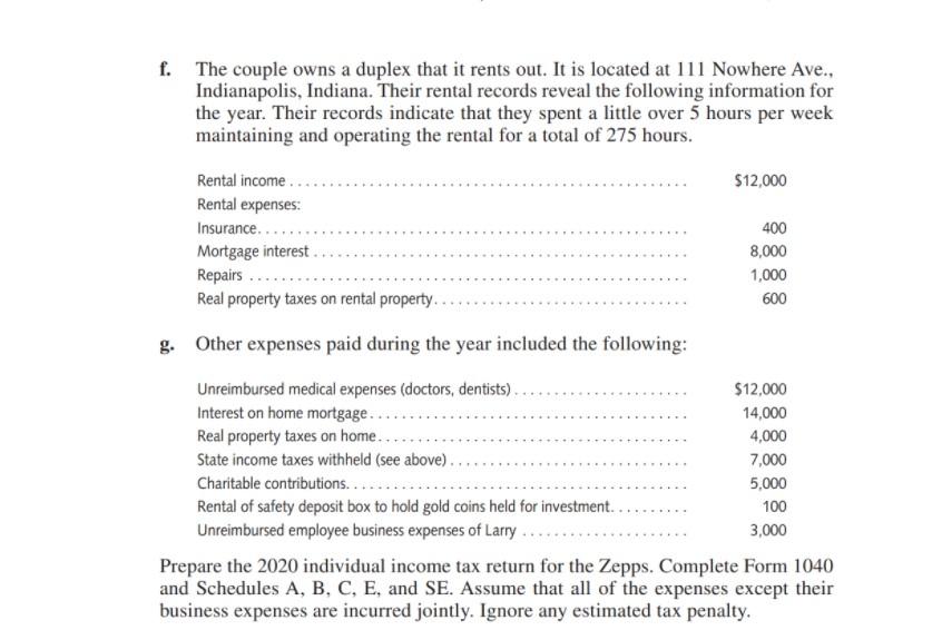 and Cathy L. Zepp have been married 18 years. Larry is 52