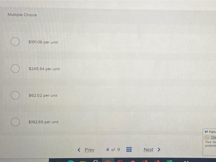 Incorporated, manufactures and sells two products Product XO and Product W7 Data