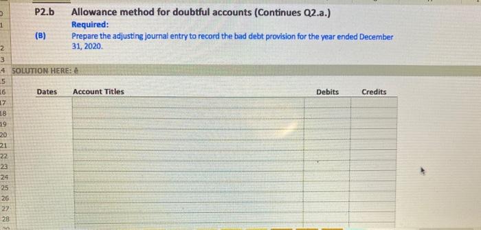 (C) What is the balance of Allowance for Doubtful Accounts at December