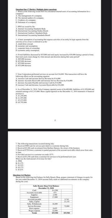 Can you please answer this exam What about now is it clear??