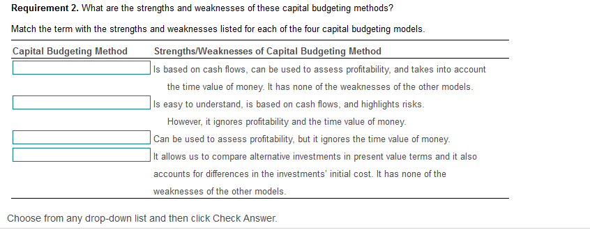 ARR (accounting rate of return) for both plans. (Round your answers to