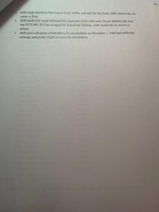 Appendix C Corporate Tax Return Problem 1 . . Required: Complete Alvin's