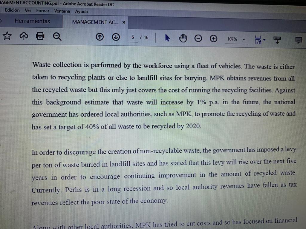 suggesting and calculating justified performance indicators using the information in the scenario.