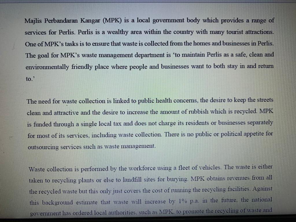 (5 marks) i. Discuss how Efficiency should be assessed by suggesting and