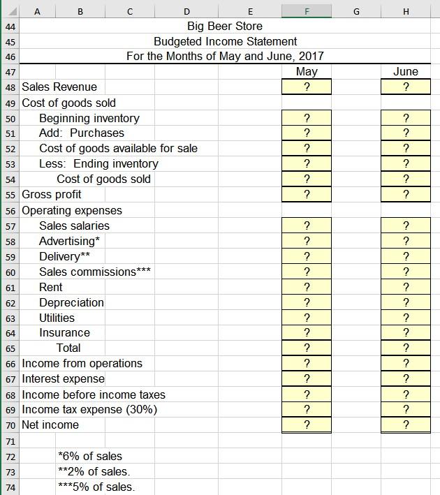 9 A B C D E G H J L 1 Excel