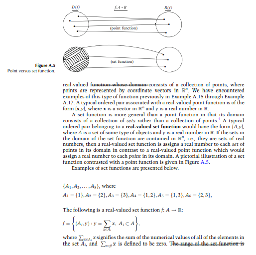 Economics DO 14-8 RD (point function) (set function) Figure 1.5 Point versus