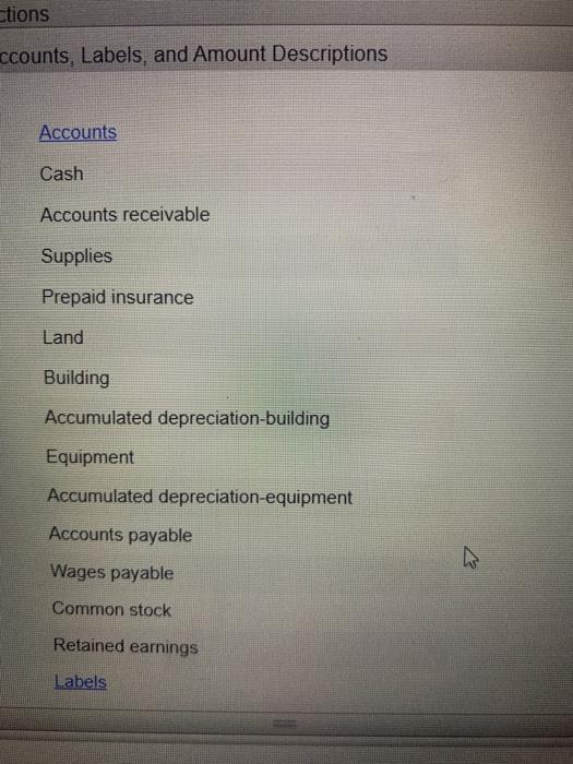 current assets $42,060 DEAR land and ant Instructions Property, plant, and equipment: