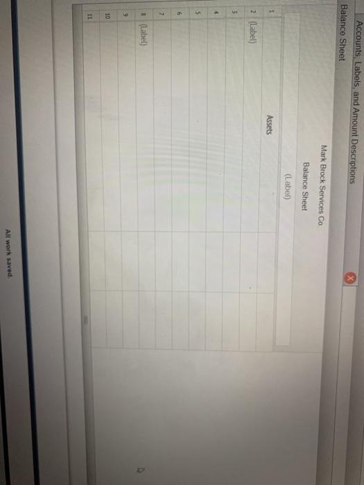 equipment 7,340 Net income 11,500 Total liabilities $41,365 Stockholders' Equity HULLONS Accounts,