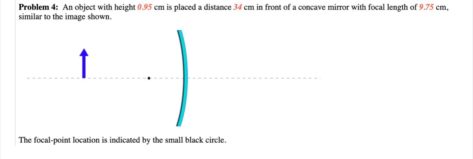 Part (a) Calculate and enter a value for the distance, in centimeters,