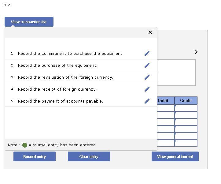 Maple Company had the following export and import transactions during 20X5: 1.